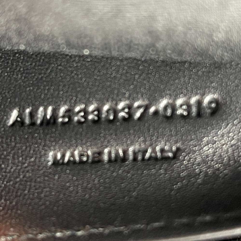 New Saint Laurent Niki Baby Crossbody in Crinkled Leather - Picture 12 of 14